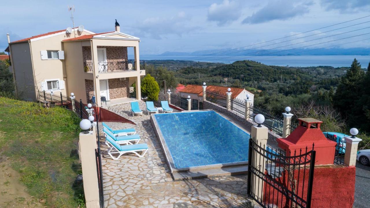 Villa Spartera Sea View By Corfuescapes Lefkimmi  Exterior photo